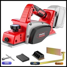 MtiolHig Cordless Planer Compatible with Milwaukee 18V Battery, Tool Only