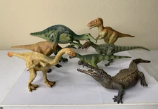 Dinosaur Figure Lot Collecta Procon Prehistoric Collectibles X 7 Dino Models