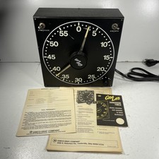 GraLab Model 300 Analog Darkroom Timer Illuminated Audible Black Tested