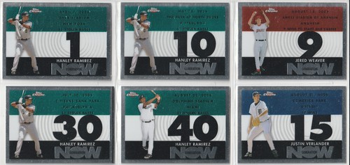 2007 TOPPS CHROME GENERATION NOW UPICK HOWARD ZIMMERMAN VERLANDER MARKAKIS - Picture 2 of 3