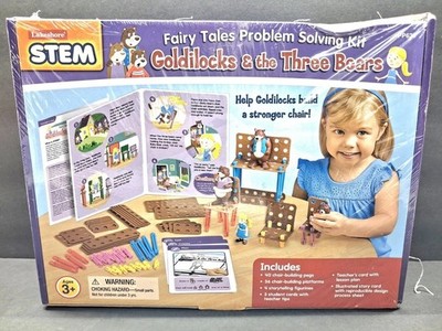 Lakeshore STEM Fairy Tales Goldilocks & The Three Bears Problem Solving Kit NEW