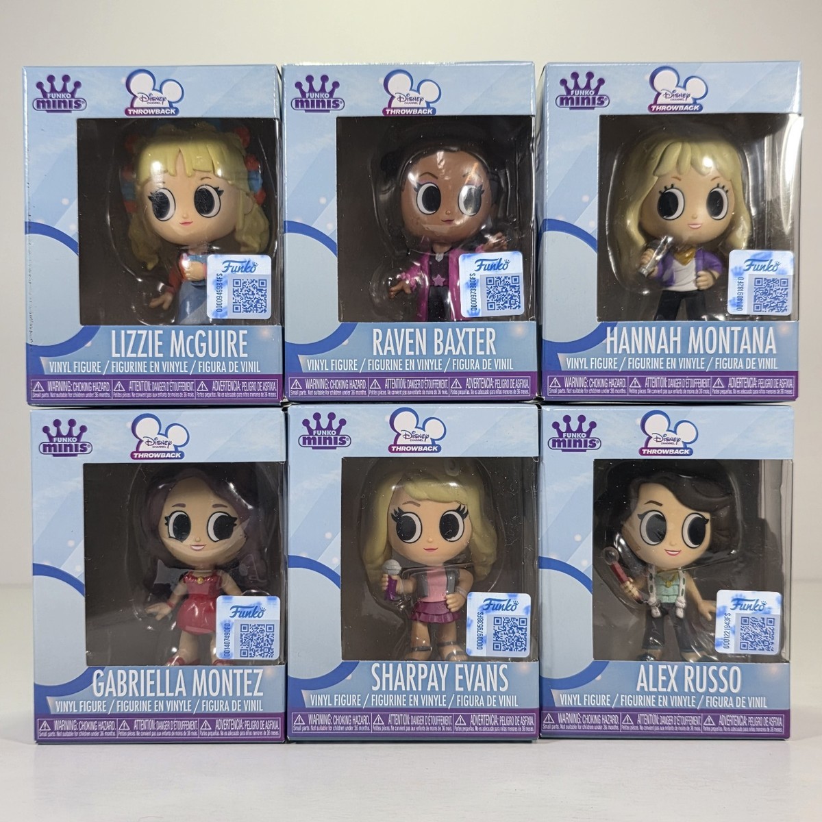 Funko Minis Disney Channel Throwback Complete Set Of 6 Collectible
