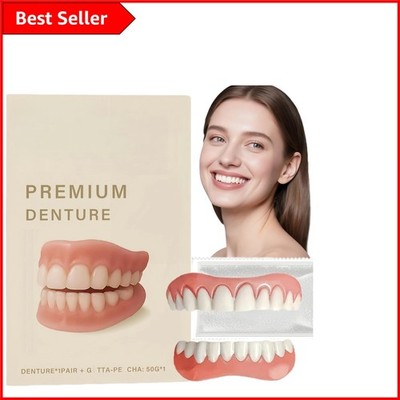 Komfortables Silikon Zahnersatz Set - Perfekt für jeden Anlass und einfache Anpassungen