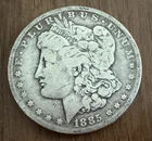 1885 O MORGAN SILVER DOLLAR - 90% SILVER - NICE DETAIL - ESTATE FIND