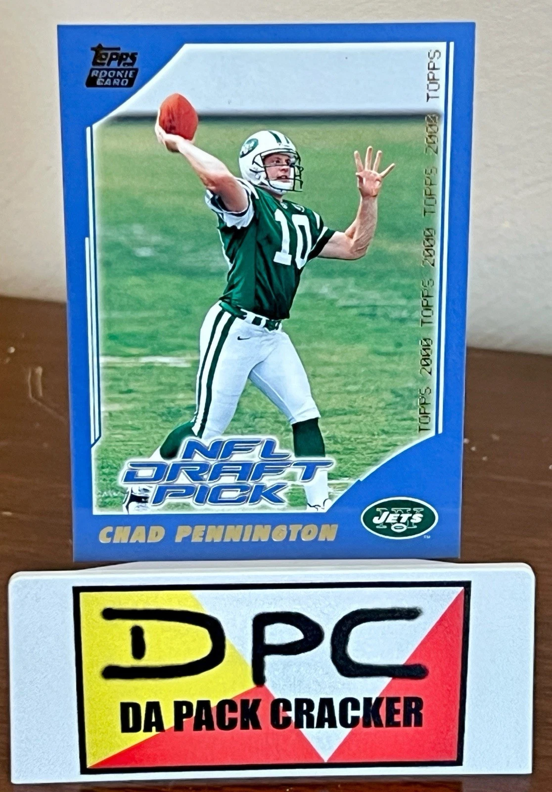 Chad Pennington trading card