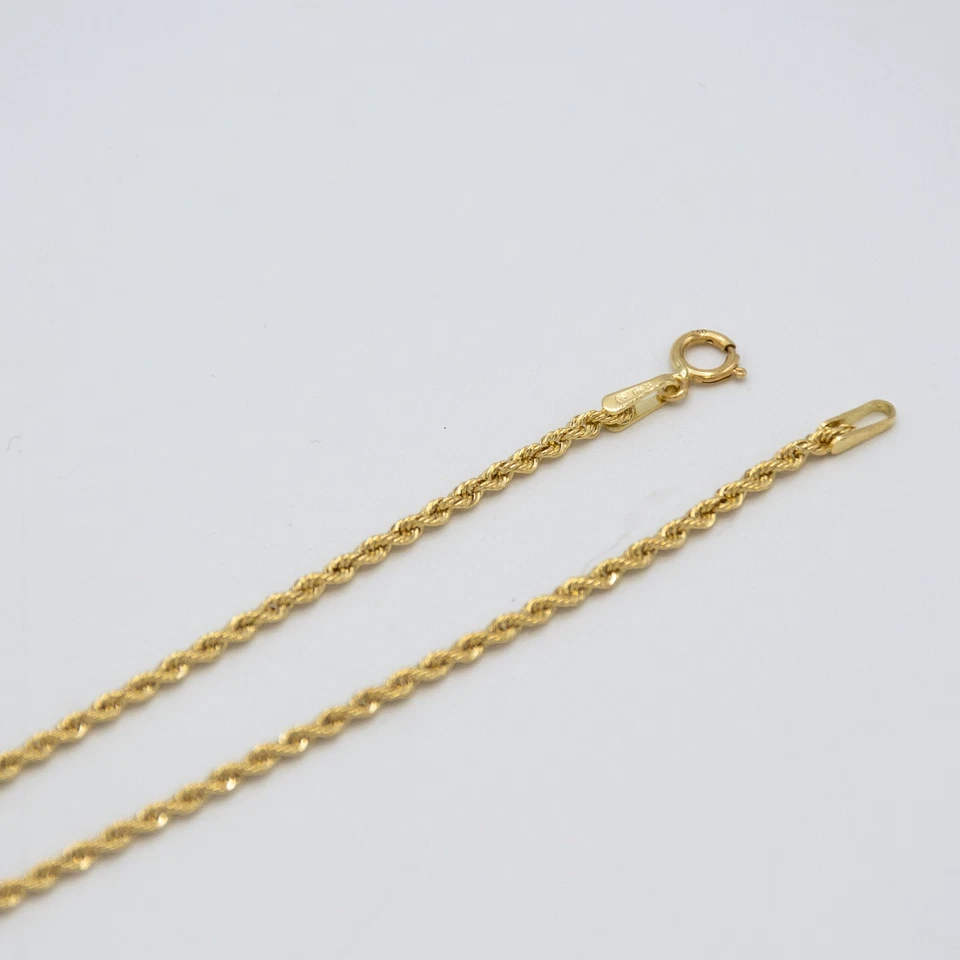 Collier en or jaune 18 carats et pendentif corail et perle A.115 - Photo 4/4