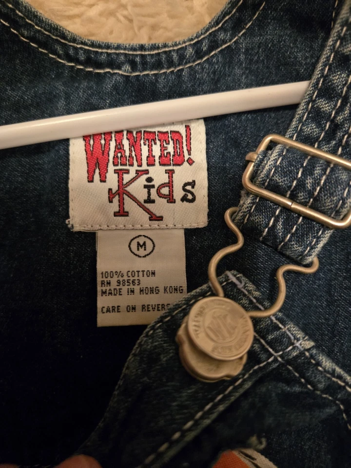 Vintage Clifford DENIM DRESS UPCYCLED WITH CLIFFORD PATCH. EXCELLENT CONDITIO - Image 2 of 2