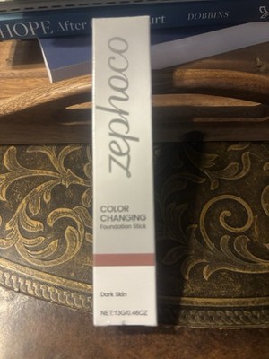 Zephoco Color Changing Foundation Stick Dark Skin New Sealed