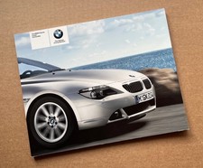 2004 BMW 6-Series Coupe & Convertible Brochure (E63/E64) - 630i, 645Ci