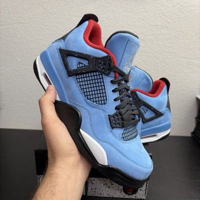 Size 9 - Jordan 4 Retro Travis Scott Cactus Jack 308497-406 FAST
