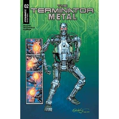Terminator Metal #2 Cover B Bob Layton Variant Dynamite Entertainment