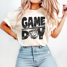 Baseball Gameday Shirt  Comfort Colors Baseball Shirt  Game Day Tshirt  Baseball