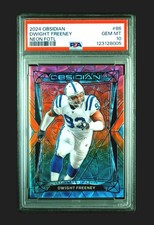 2024 Panini Obsidian - Dwight Freeney #86 Neon FOTL /4 PSA 10 🔥🔥🔥
