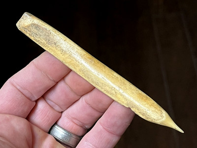 EXCEPTIONAL TEXAS BONE AWL ARROWHEADS AUTHENTIC INDIAN ARTIFACT bm