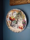 Bradford Exchange Warm Country Moments Cat Plates. Full Set Of 8 W/ Wall Hangers — photo 5