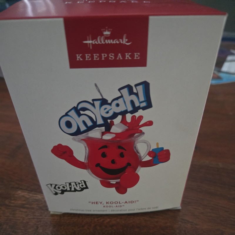 Hallmark Keepsake “Hey, Kool-Aid! “ "Oh Yeah!" 2025 Ornament NEW NIB