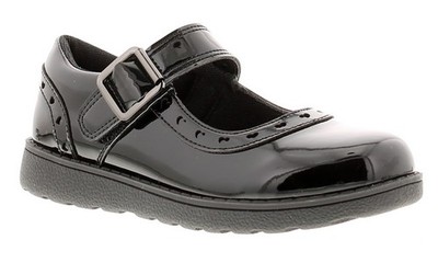 Princess Stardust Mädchen Schuhe Schule Kleinkinder Sternenhimmel Touch Verschluss schwarz UK Größe