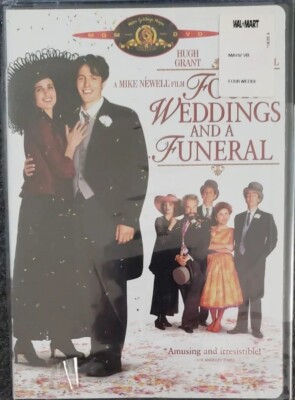 Four Weddings and a Funeral DVD 1999 Full Screen & Letterbox Brand New Sealed 