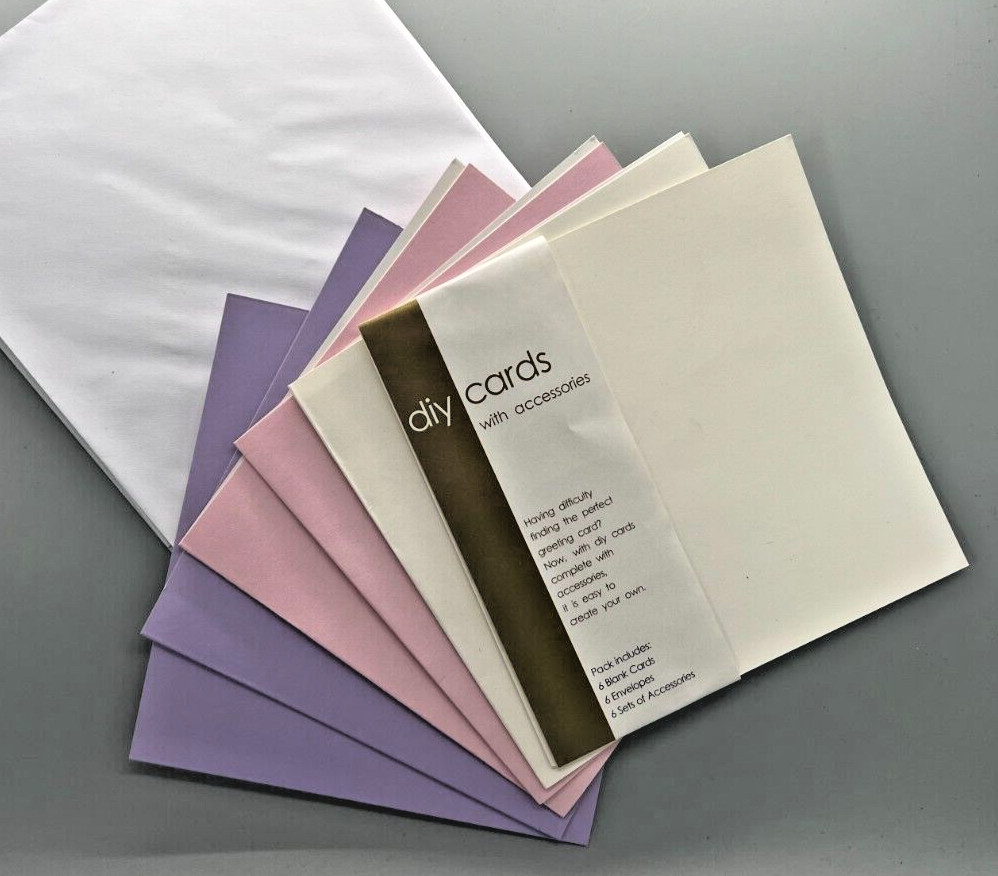 DIY Cards With Accessories Card Making Craft Kit Cardstock Bundle