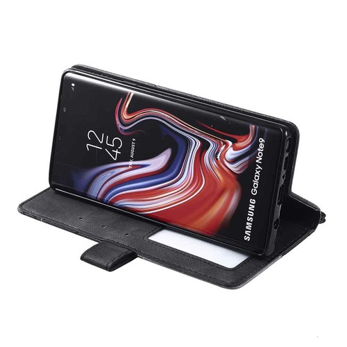 For Samsung S20 S7 S8 S9 S10 Plus Note 9 Magnetic Wallet Case Flip Leather Cover - Picture 16 of 33