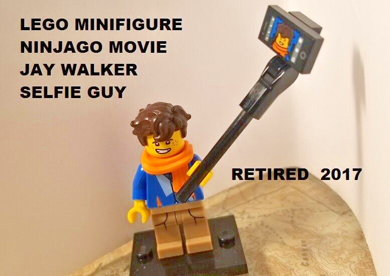 カメラ LEGO Minifigure Ninjago Movie Jay Walker Selfie Guy with Camera