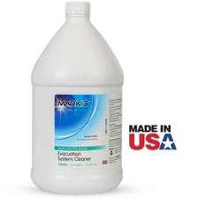 Mark3 Dental Evacuation System Cleaner-Multi Enzyme Blend, Non-foaming, 1 Gallon