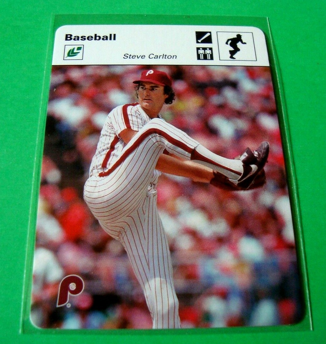 #46 STEVE CARLTON 2004 Donruss playoff SPORTSCASTER 19/35  Philadelphia PHILLIES