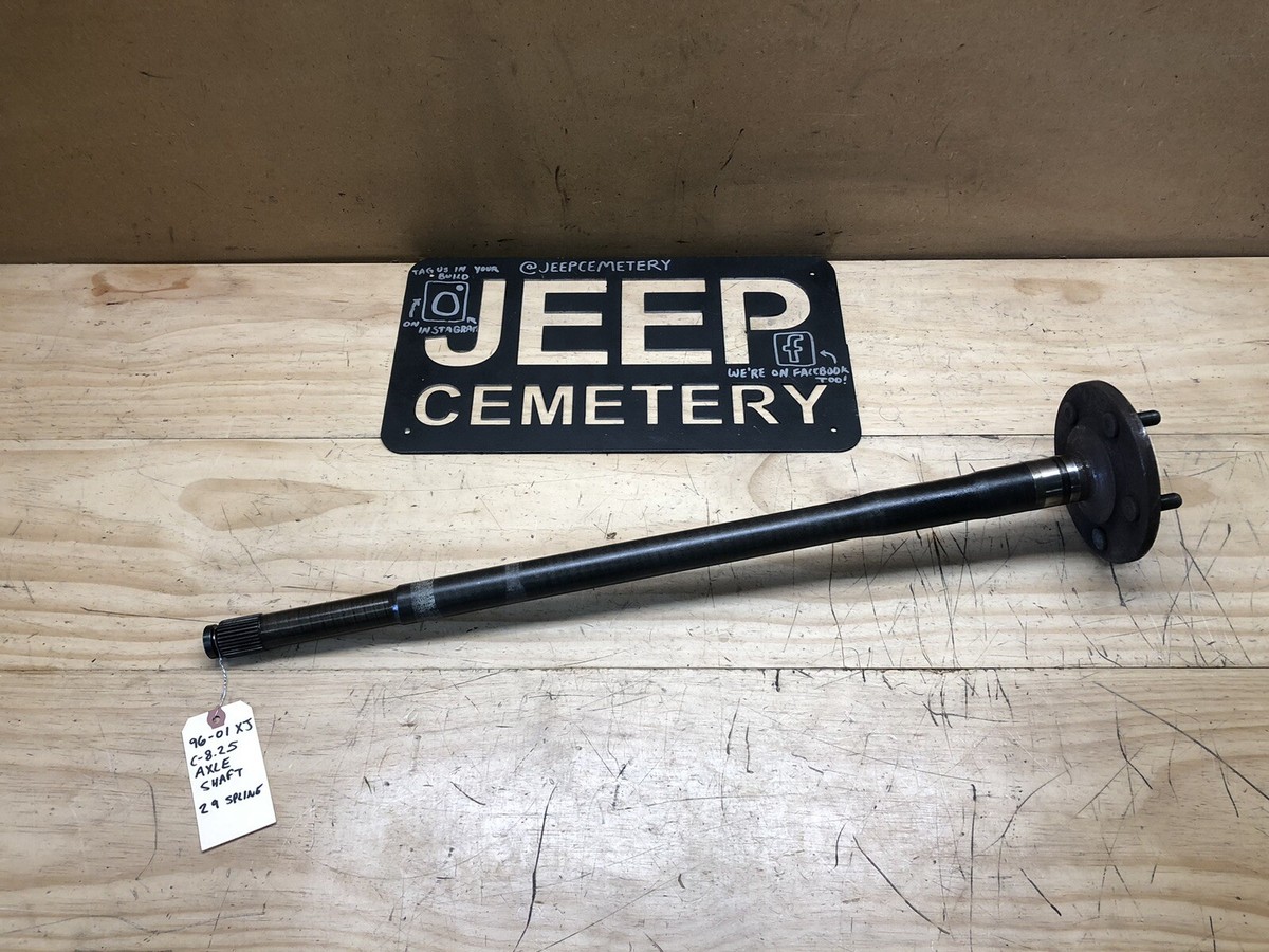 96-01 Jeep Cherokee XJ OEM Chrysler 8.25 Axle Shaft (29 Spline