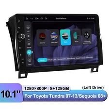 JOYING Android13 Qualcomm Head Unit 10.1inch For Toyota Tundra Sequoia 2007-2013