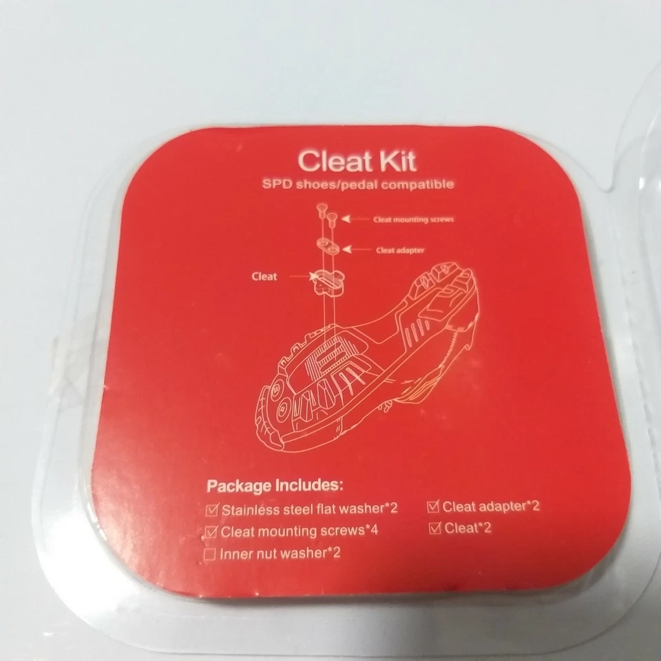 MTB MOUNTAIN BIKE SHOE PEDAL for Shimano xt xtr fit SPD Style Clipless Cleats - Image 4 of 4