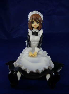Smiling Yui Hirasawa Maid Dress Fuku Ver 1 Figure Clothes Cosplay Banpresto K-ON
