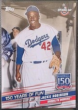 2019 Topps Opening Day Jackie Robinson 150 Years of Fun #YOF-2 HOF