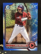 2022 Bowman Chrome - Jose Pastrano 1st #BCP-21 - Blue Mojo Refractor /150 SP
