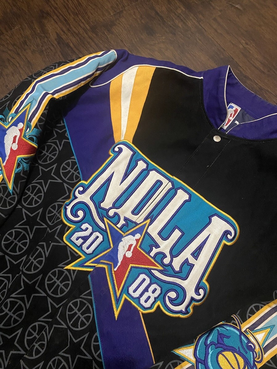 ウェア JH Design 2008 MLB All-Star Game Jacket Men's Stitches 2008 Baseball All Star Game In NYC Full Zip