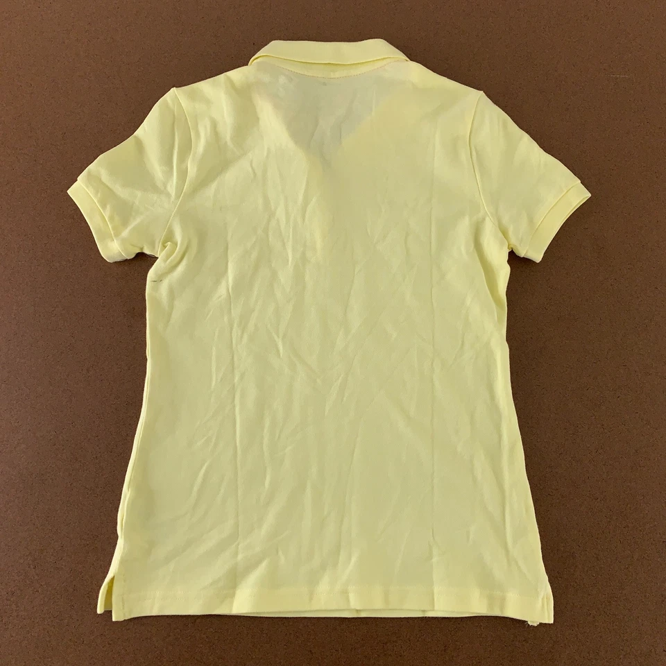 Camisa polo uniforme manga corta amarilla grande 10/12 French Toast niñas nueva con etiquetas *defecto Foto 4 de 4