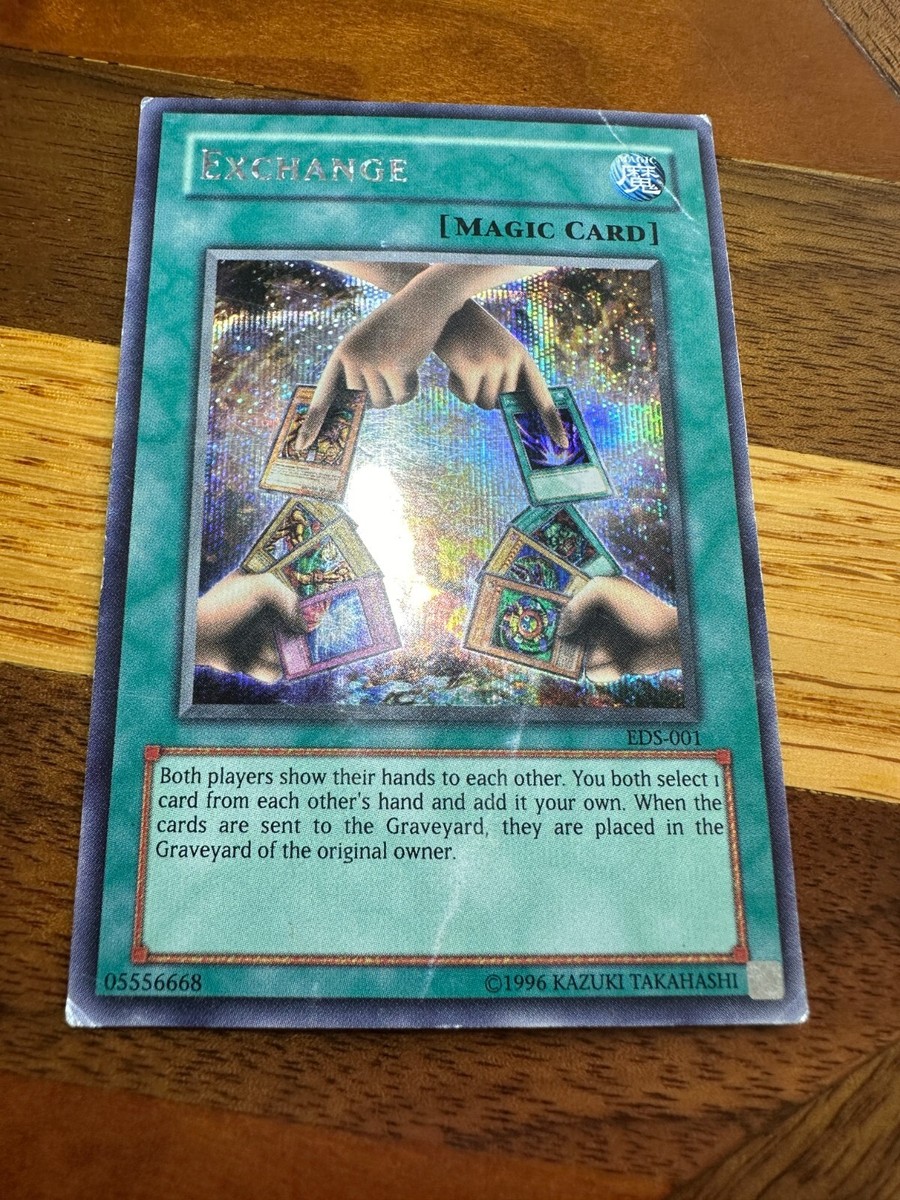 Exchange EDS-001 Unlimited Edition Secret Rare HP + BONUS | eBay