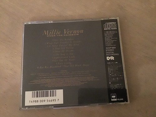 millie vernon over the rainbow cd japan release cbs sony - Picture 3 of 3