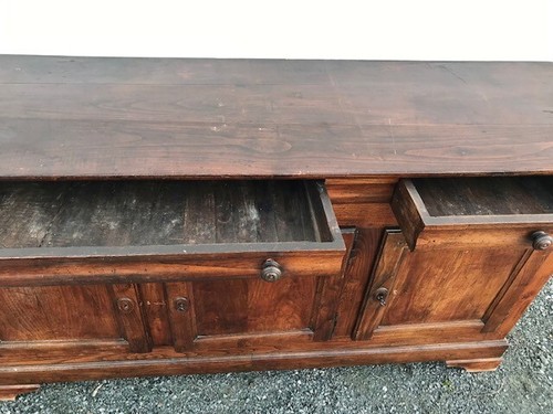 Credenza Carlo X in Ciliegio - Restaurata (in corso d'opera)_car 2689 - Foto 7 di 10