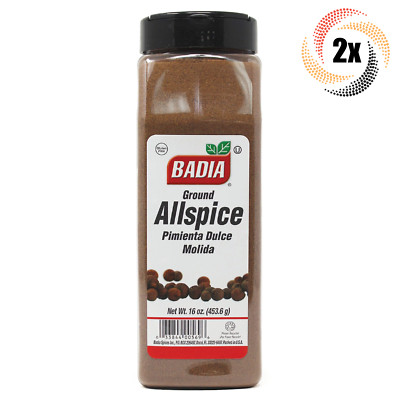 2x Pints Badia Ground Allspice | 16oz | Gluten Free | Pimienta Dulce Molida