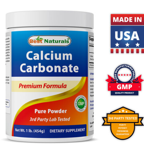 Best Naturals Calcium Carbonate 1 Lb Powder - Picture 7 of 7