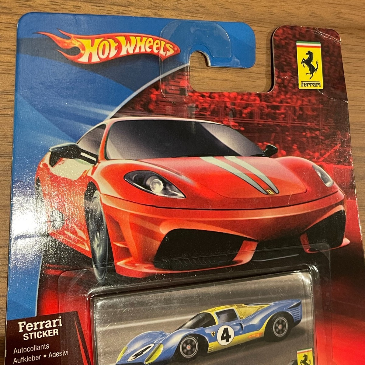 Hot Wheels Ferrari Racer 330 P4 Blue New old stock Unopened