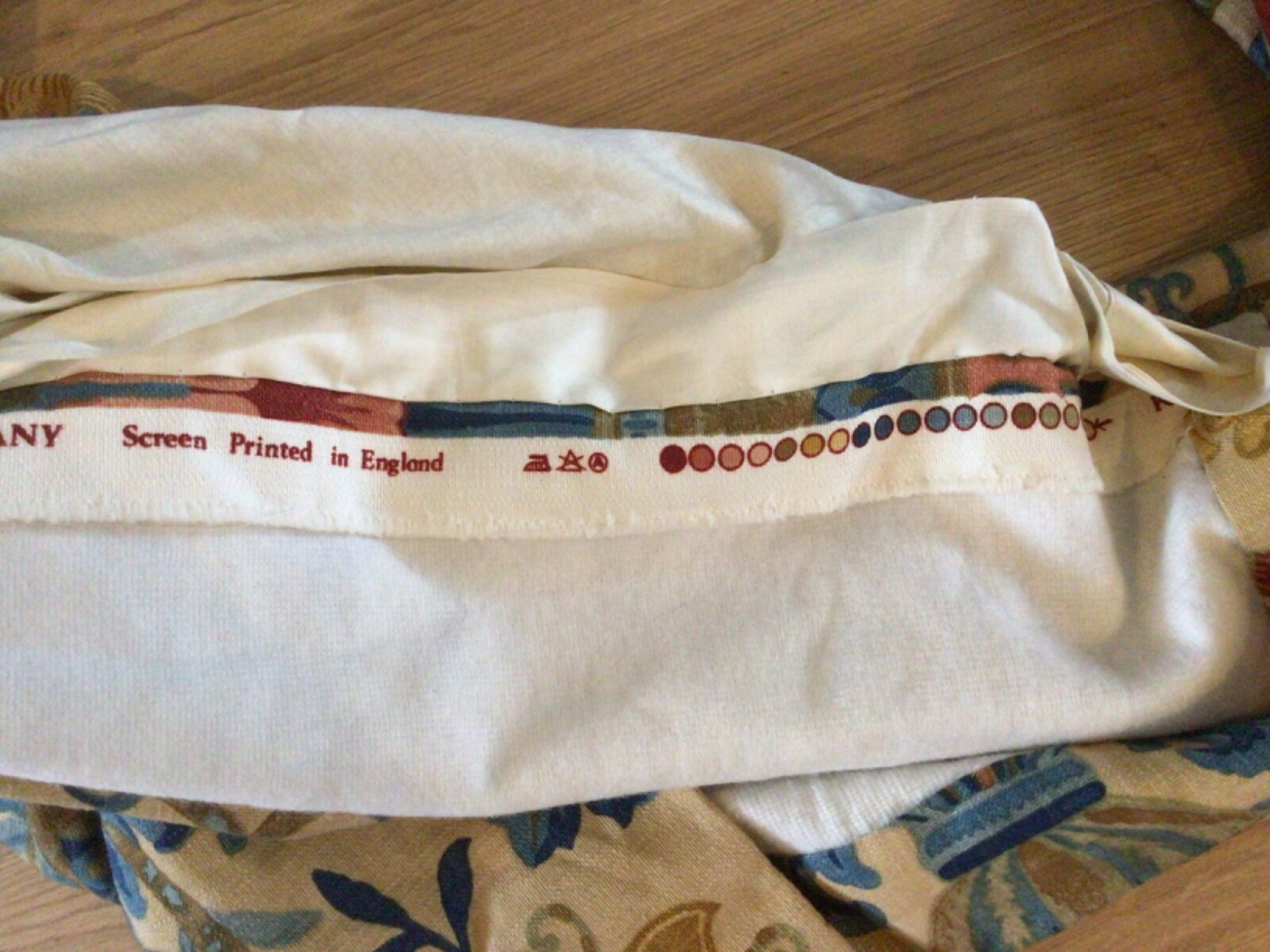 ZOFFANY Pompadour Curtains 55” D x 44” W Top 90” Hem Pinch Pleat