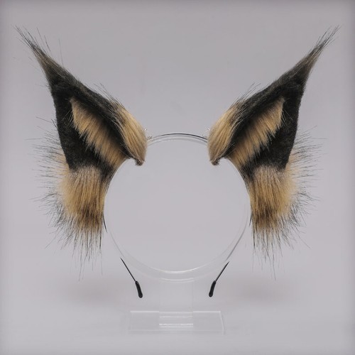 1pc 2021 Lovely Faux Wolf Ears Headband Realistic Furry Fluffy Animal Hair H_sh - Picture 8 of 8