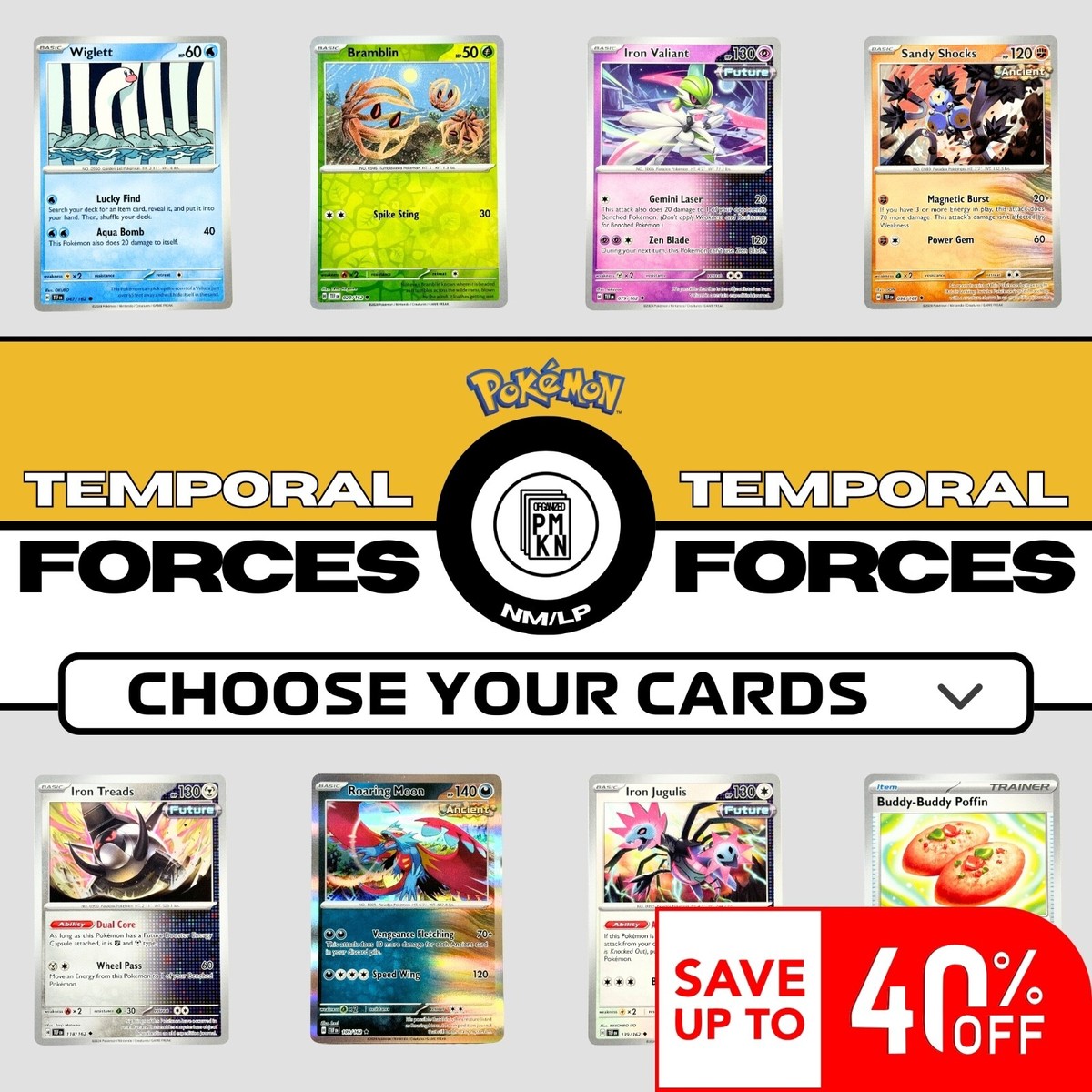 pokemon temporal forces cards The 10 Most Expensive Chase  Joseph Writer Anderson A rupture in time brings wild beasts and cyber visions to battle in the Scarlet 2024 Pokemon Temporal Forces: Choose