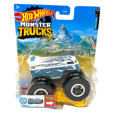 Hot Wheels Monster Trucks Crash Legends VW Drag Bus 1:64