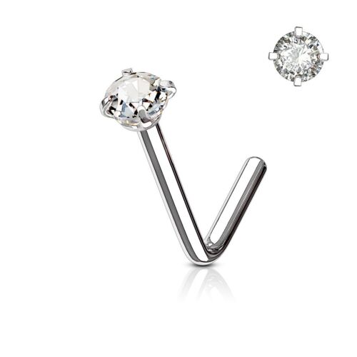 Anillo tachuelas hueso recto de plata esterlina 925 1 mm 1,5 mm 2 mm 2,5 mm cz 22 g - Imagen 19 de 27