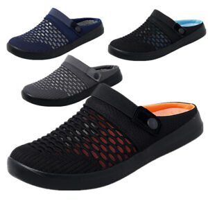 Mens Womens Summer Casual Shoes Mesh Breathable Sandals Couples Beach Slippers