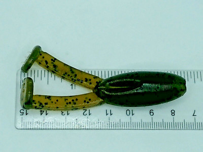 10 Pack CANEY CREEK CROAKER 3'' FROG Soft Plastic Fishing Lure Bait for Bass More