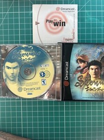 Shenmue (Dreamcast, 2000) w/ All Manuals + Passport Manual/ Disc