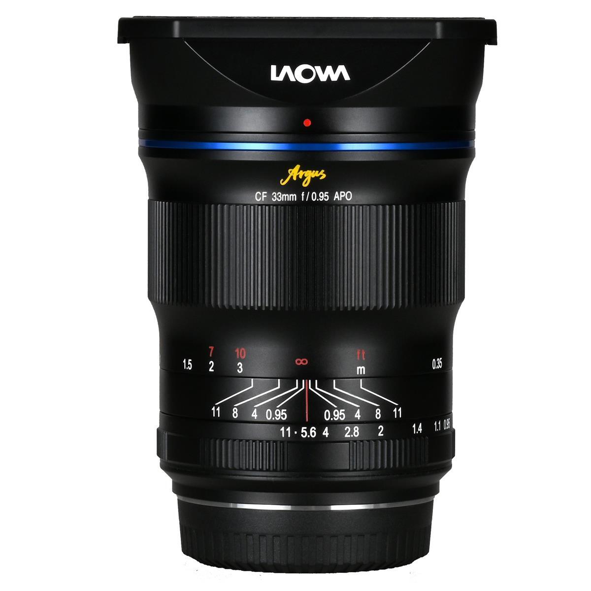 Объектив Venus Laowa Argus 33mm f/0.95 CF APO для Nikon Z #VE3395NZ